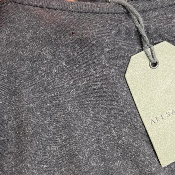 All Saints Sian Twist Front Wool Blend Dress - Picture 11 of 15